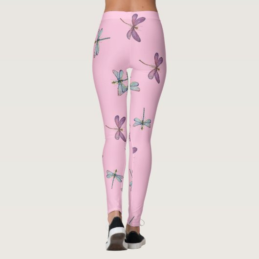 Beliebte Print-Leggings, High-Waist Premium Leggings (Rückseite)