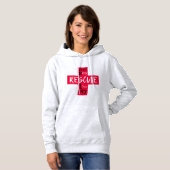 Beliebte Reborn Rescue Story Christlich Hoodie (Vorne ganz)