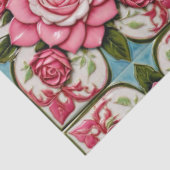 Beliebte Rosa Rosen Schöne Sammlung Seidenpapier (Ausschnitt)