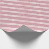 Beliebte Rose Gold Glitzer Look Template Elegant Geschenkpapier (Ecke)