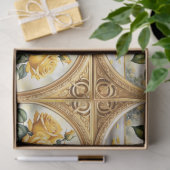 Beliebte schöne Gelbe Rose Kollektion Seidenpapier (Geschenk)