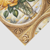 Beliebte schöne Gelbe Rose Kollektion Seidenpapier (Ausschnitt)