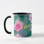 Beliebte schöne Wasserfarben Rosengarten Sammlung Tasse (Links)