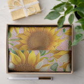 Beliebte Sonnenblume Schöne Sammlung Seidenpapier (Geschenk)