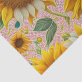 Beliebte Sonnenblume Schöne Sammlung Seidenpapier (Ausschnitt)