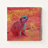 beliebte Tiere - Meerkat Notizblock (Rückseite)