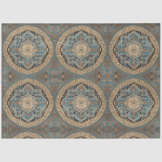 Beliebte türkische schöne alte Mustersammlung Seidenpapier (Vorderseite)