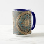 Beliebte türkische schöne alte Mustersammlung Tasse (VorderseiteRechts)