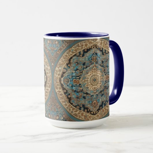 Beliebte türkische schöne alte Mustersammlung Tasse (VorderseiteRechts)