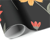 Beliebte Vintag schöne Sammlung von Blumen Geschenkpapier (Rolleneckpunkt)