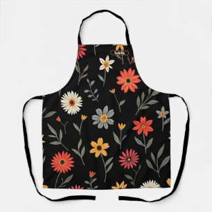 Beliebte Vintage Schöne Blumenkollektion Schürze