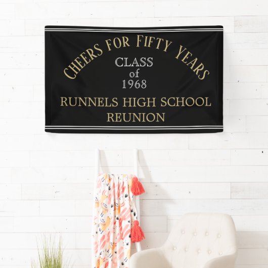 Beliebte Wahl! Banner für Wiedersehen IM FÜNFZIGST (Insitu)