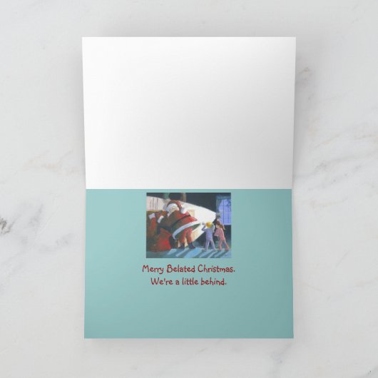 Beliebte Weihnachtskarte Feiertagskarte (Innenseite)