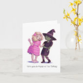 Beliebte Wicked the Musical Birthday Card Karte (Gelbe Blume)