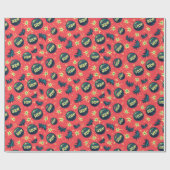 Beliebter Comic Stil Geschenkpapier (Flach)