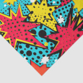 Beliebter Comic Stil Seidenpapier (Ausschnitt)