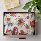 Beliebter Comic Stil Seidenpapier (Geschenk)