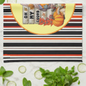 Beliebter Erntedank Schöne Herbstkollektion Geschirrtuch (Gefaltet)