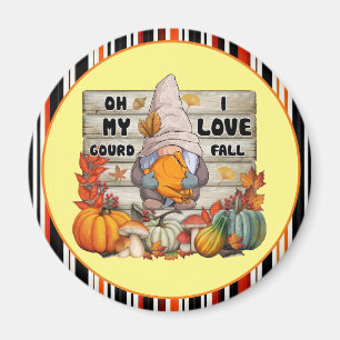 Beliebter Erntedank Schöne Herbstkollektion Magnet