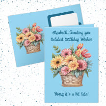 Beliebter Geburtstag wünscht Namen blau