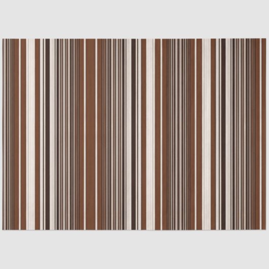 Beliebter Linen Luxury Brown White Colection Seidenpapier (Vorderseite)