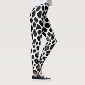 Beliebter Luxus Weißer Leopard Leggings (Rechts)