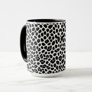 Beliebter Luxus Weißer Leopard Tasse