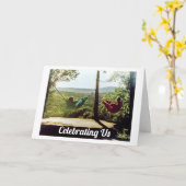 "BELIEBTER ORT" IST BEI "YOU" JAHRESTAG KARTE (Gelbe Blume)