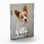 Beliebter Personalisierter Akryllischer Foto Block (Links)