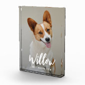 Beliebter Personalisierter Akryllischer Foto Block (Rechts)