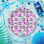 BELIEBTER PINKHAARISTER UND SCHÖNER PAPPTELLER (Party)