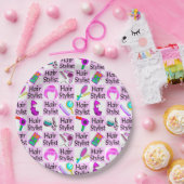 BELIEBTER PINKHAARISTER UND SCHÖNER PAPPTELLER (Party)