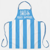 Beliebter, stylischer Blau- und Weiß-Streifen Schürze (Vorderseite)