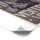 Beliebtes belgisches Propaganda-Poster Poster (Ecke)