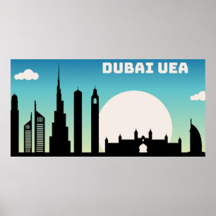 Beliebtes Dubai Poster