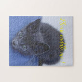 Beliebtes Geschenk für Katzen-Design Puzzle (Horizontal)