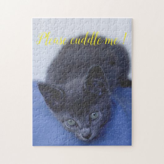 Beliebtes Geschenk für Katzen-Design Puzzle (Vertikal)