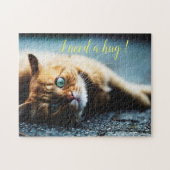 Beliebtes Geschenk für Katzen-Design Puzzle (Horizontal)
