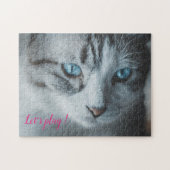 Beliebtes Geschenk für Katzen-Design Puzzle (Horizontal)