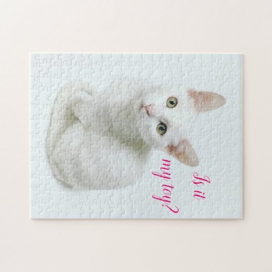 Beliebtes Geschenk für Katzen-Design Puzzle (Horizontal)