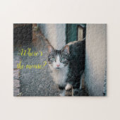 Beliebtes Geschenk für Katzen-Design Puzzle (Horizontal)