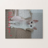 Beliebtes Geschenk für Katzen-Design Puzzle (Horizontal)