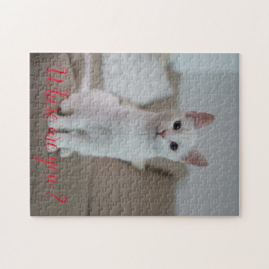 Beliebtes Geschenk für Katzen-Design Puzzle (Horizontal)