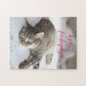 Beliebtes Geschenk für Katzen-Design Puzzle (Horizontal)