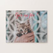 Beliebtes Geschenk für Katzen-Design Puzzle (Horizontal)