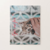 Beliebtes Geschenk für Katzen-Design Puzzle (Vertikal)