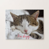 Beliebtes Geschenk für Katzen-Design Puzzle (Horizontal)