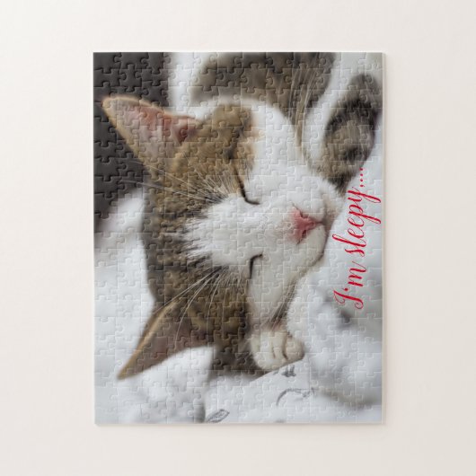 Beliebtes Geschenk für Katzen-Design Puzzle (Vertikal)