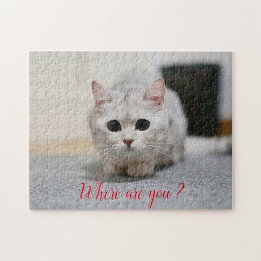 Beliebtes Geschenk für Katzen-Design Puzzle (Horizontal)