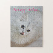 Beliebtes Geschenk für Katzen-Design Puzzle (Vertikal)